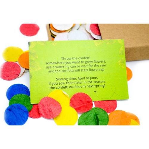 Seed paper confetti box - Image 2